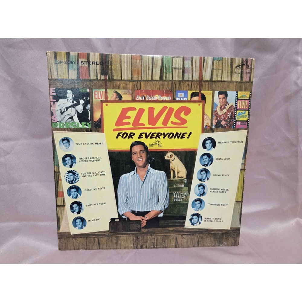 ELVIS PRESLEY - Elvis For Everyone! RCA VICTOR LPM/LSP-3450